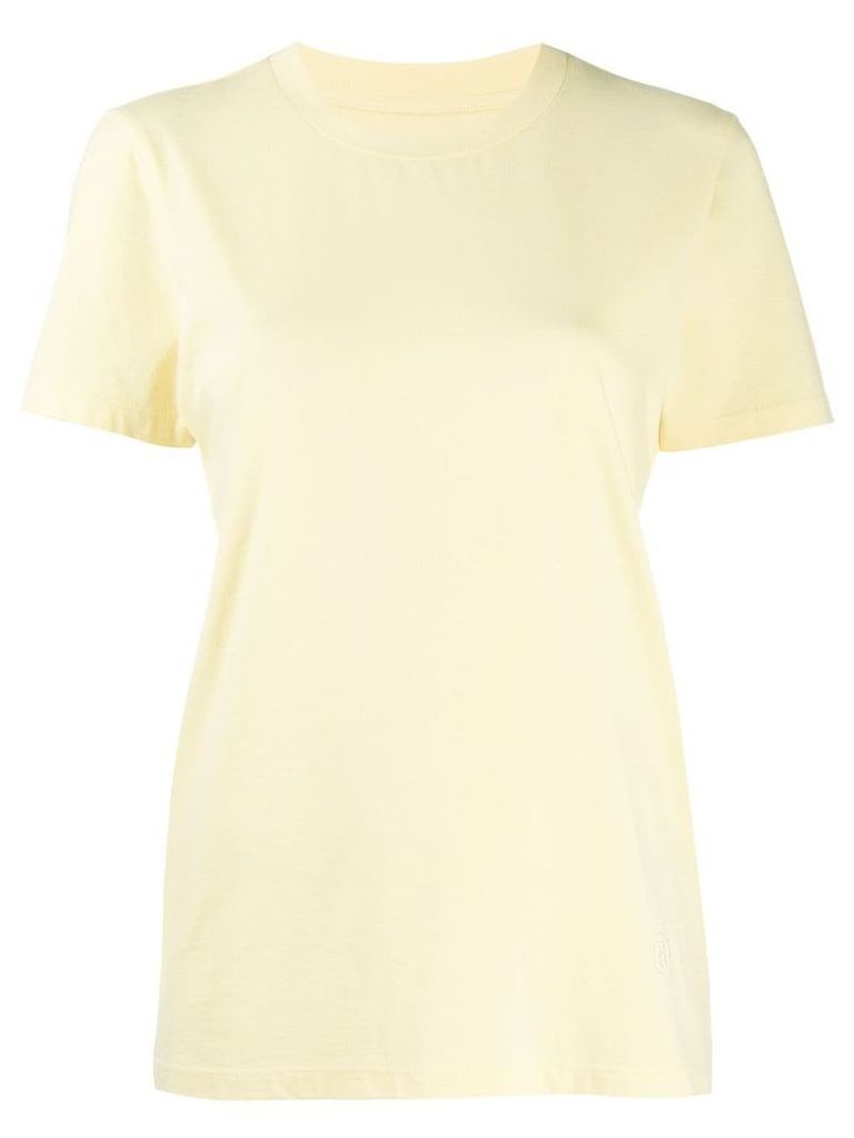 Mm6 Maison Margiela slim-fit t-shirt - Yellow