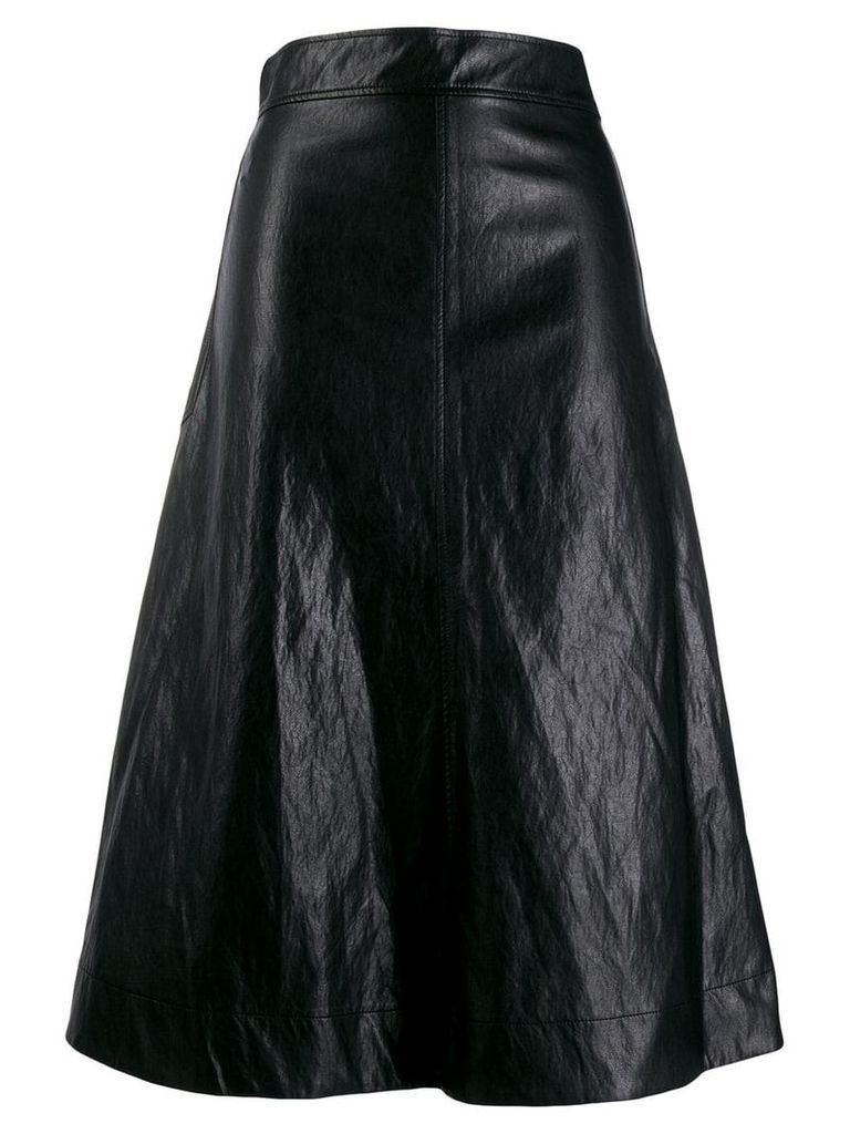 Cédric Charlier A-line skirt - Black