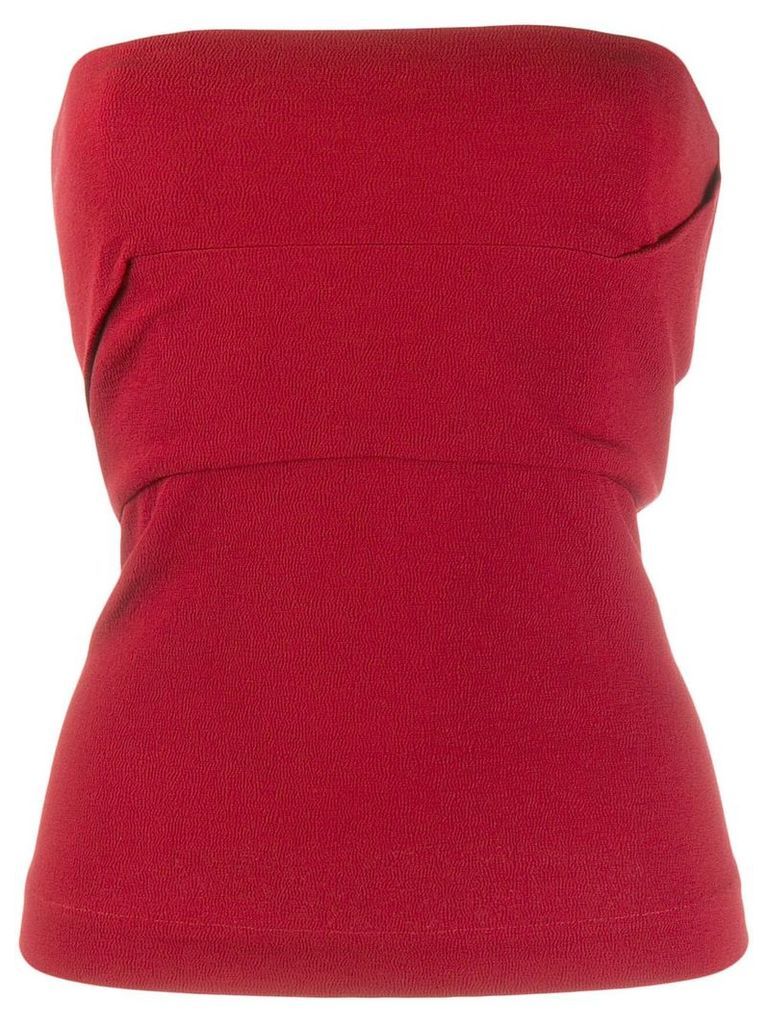 Rick Owens bustier top - Red