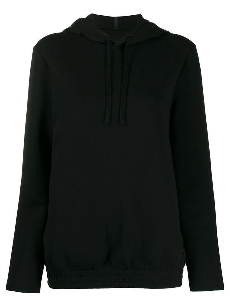 Woolrich printed logo hoodie - Black