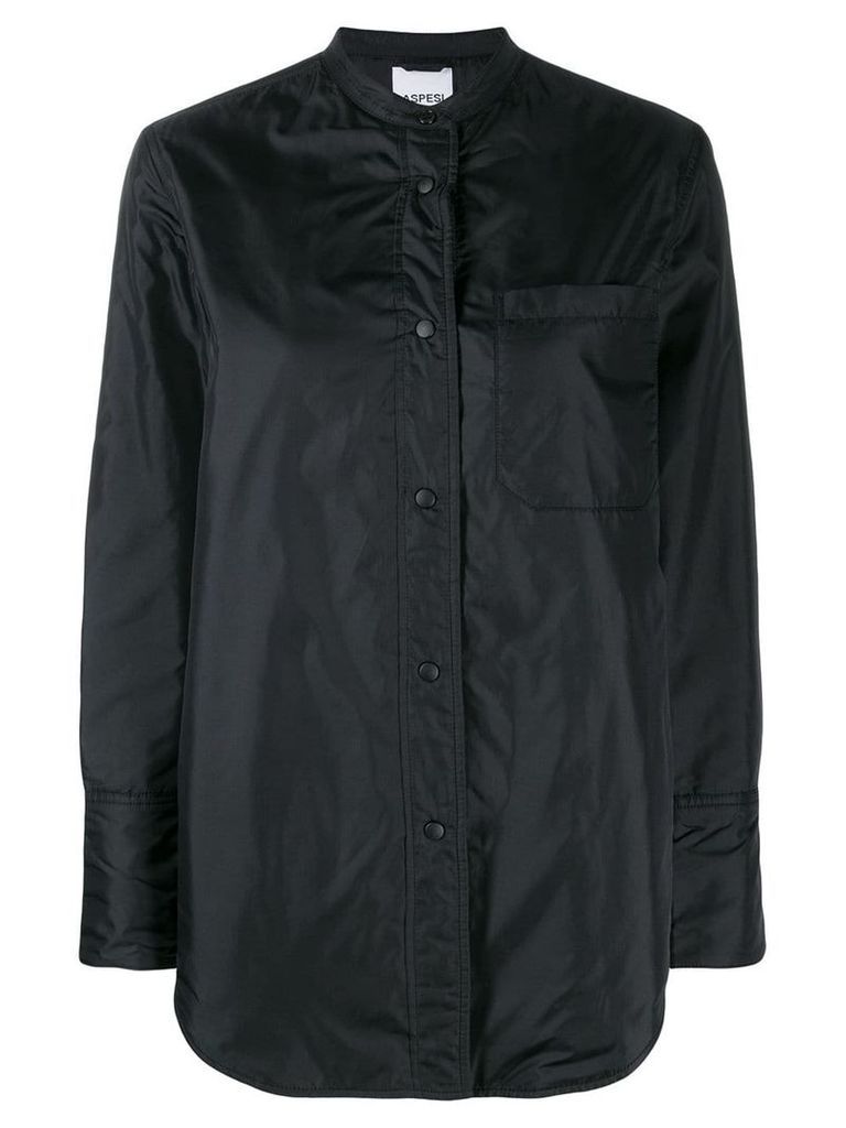 Aspesi long-sleeve shirt-jacket - Black