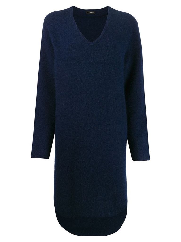 Frenken Hug knitted midi dress - Blue