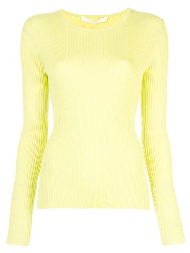 Jason Wu Collection ribbed knit sweater - Yellow