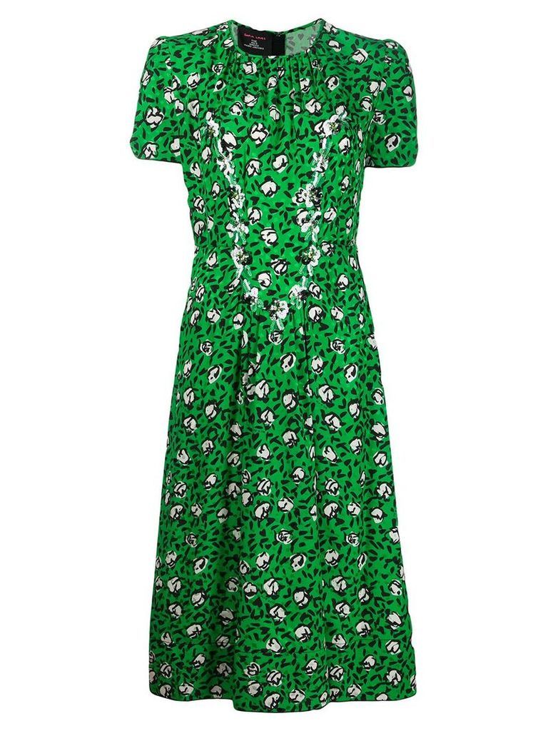 Marc Jacobs Sofia Loves the 40's printed dress - Green