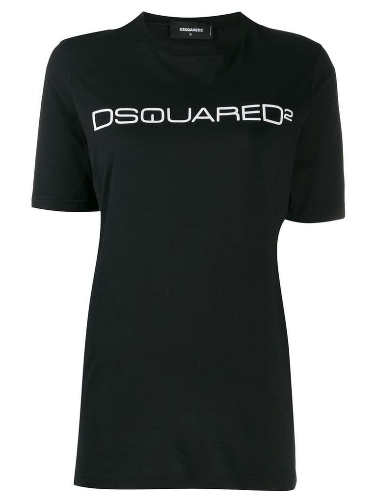 Dsquared2 logo print T-shirt - Black