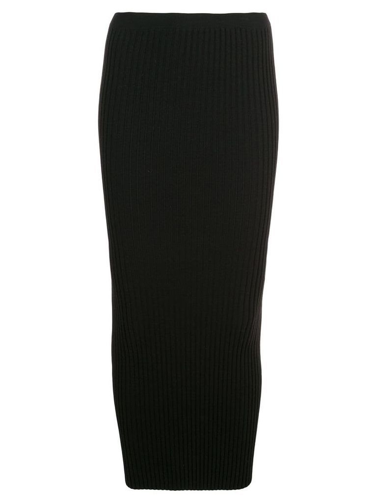 Paco Rabanne fitted pencil skirt - Black