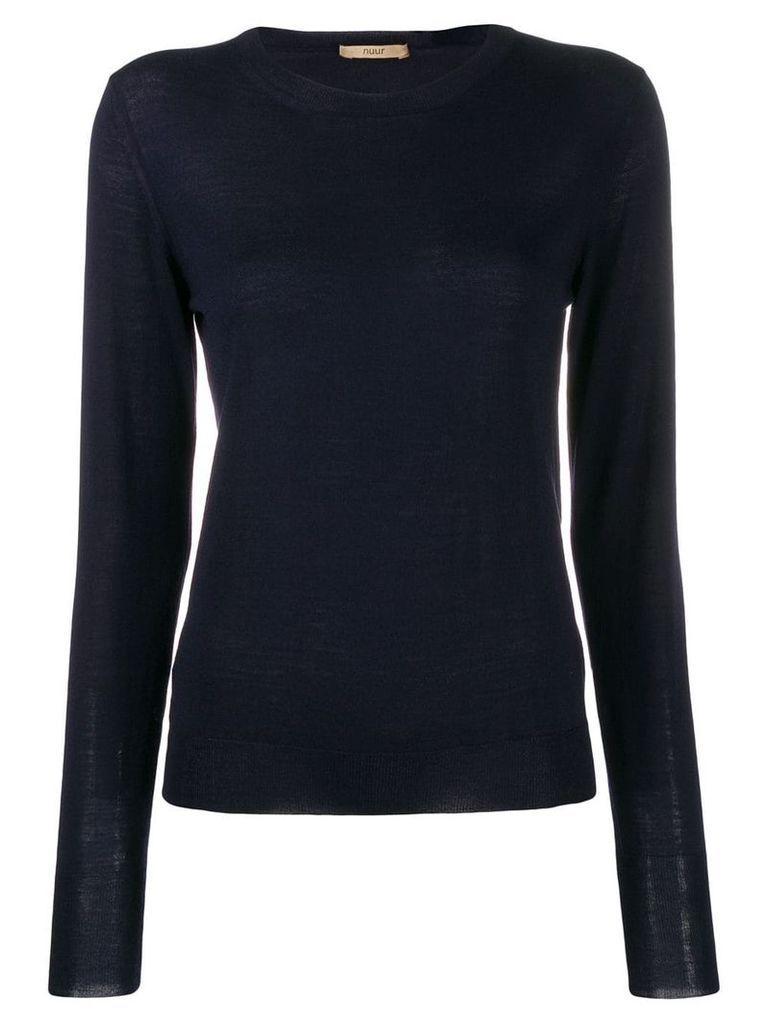 Nuur long sleeved pullover - Blue