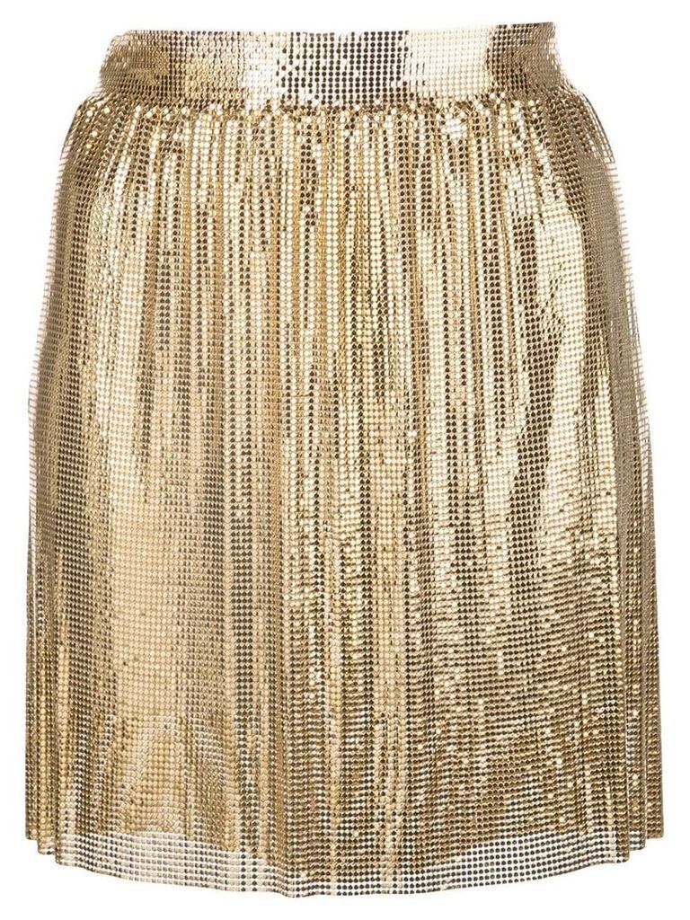 Fannie Schiavoni Kate skirt - GOLD