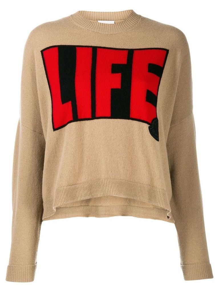 Moncler Life sweater - Brown