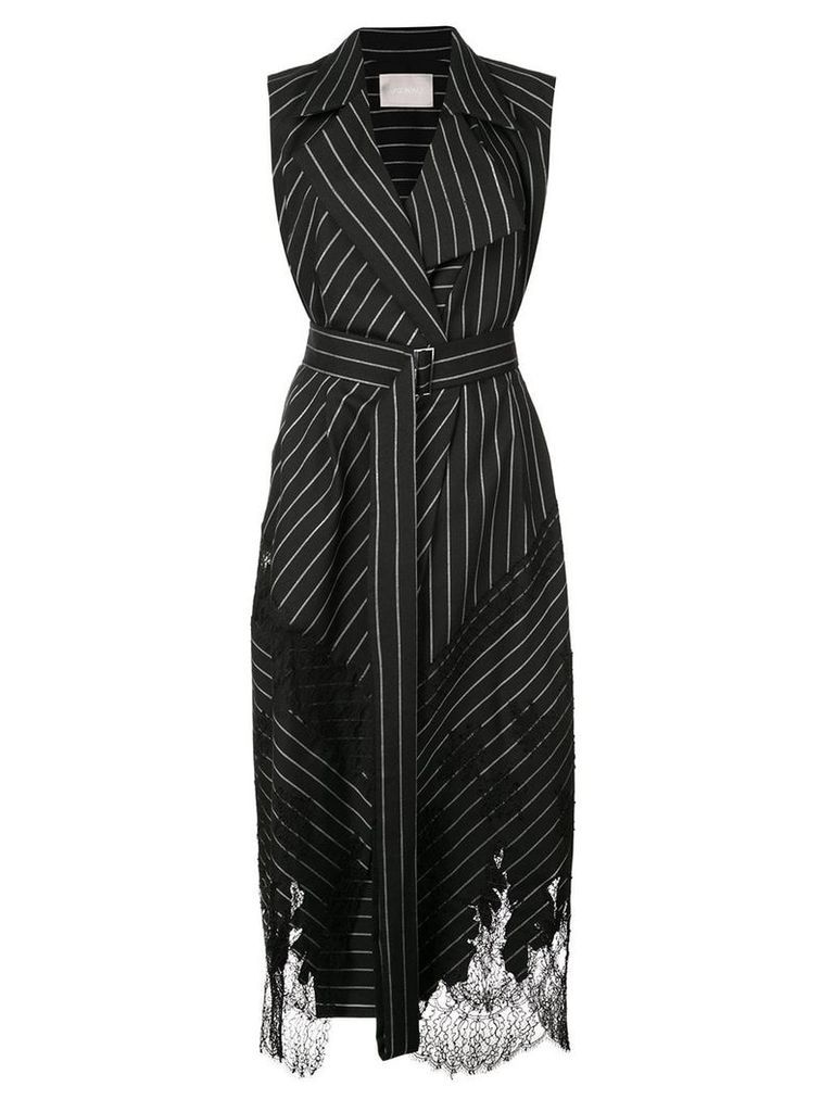 Jason Wu Collection striped blazer dress - Black