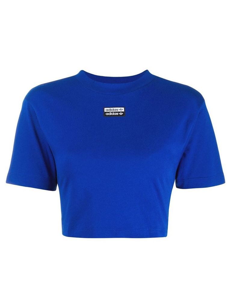 adidas Collegiate cropped T-shirt - Blue