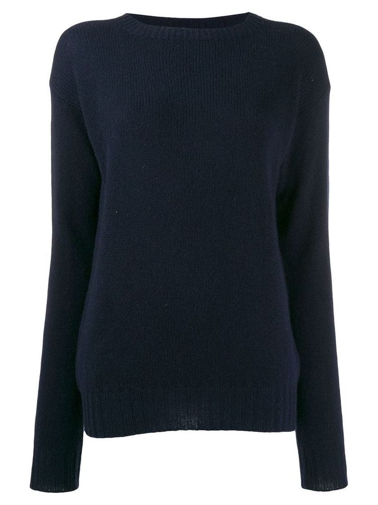 Prada knitted cashmere jumper - Blue
