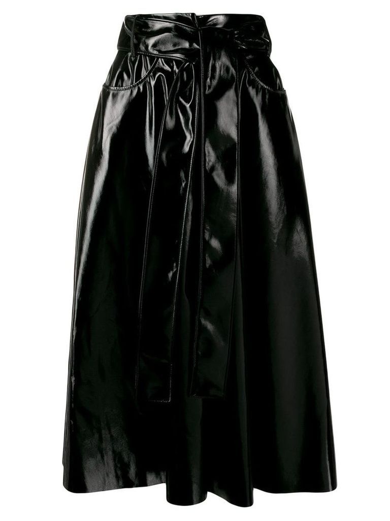 MSGM high waisted skirt - Black
