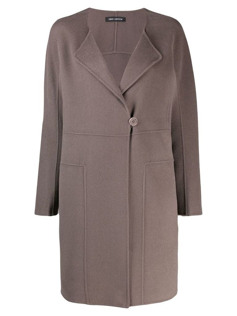 Iris Von Arnim oversized coat - Grey