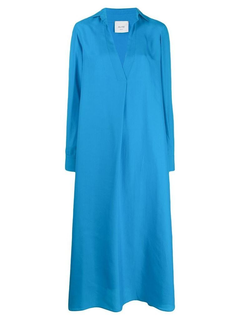 Alysi tunic shirt dress - Blue