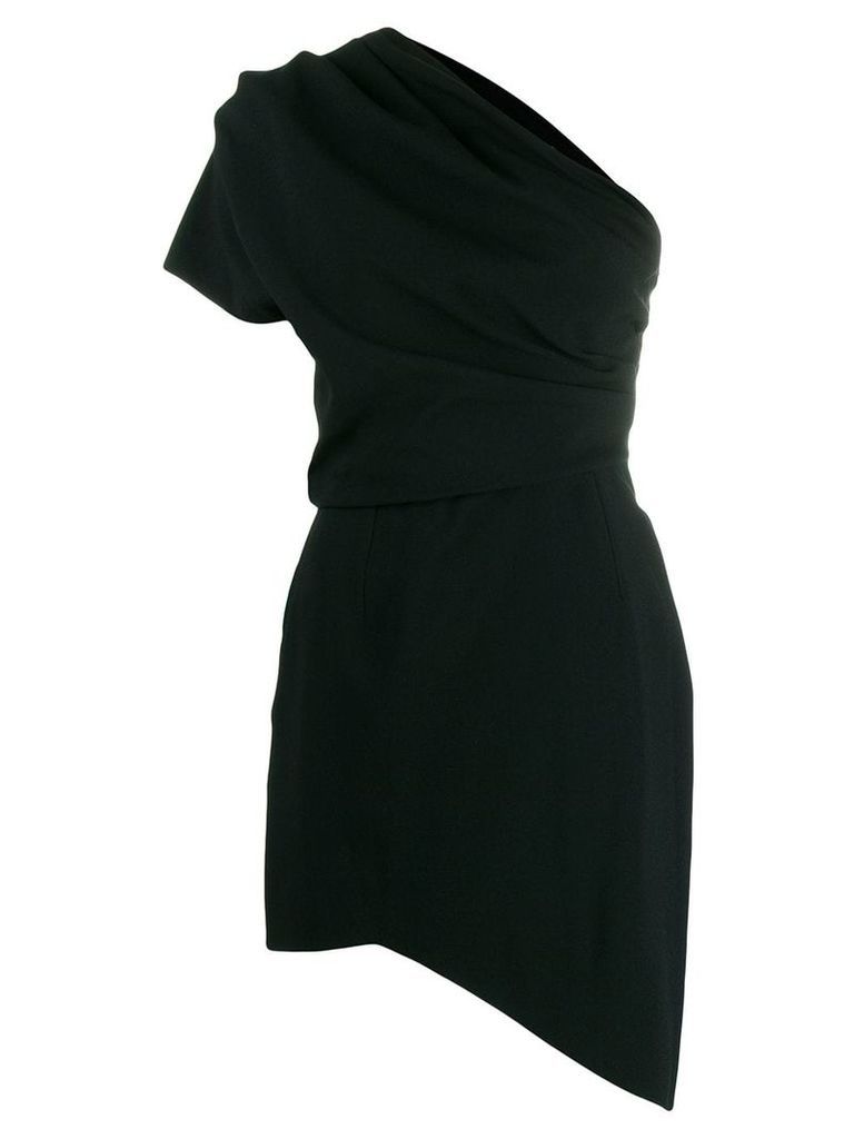 Saint Laurent off-the-shoulder mini dress - Black
