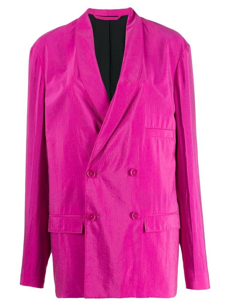 Lemaire double breasted blazer - PINK