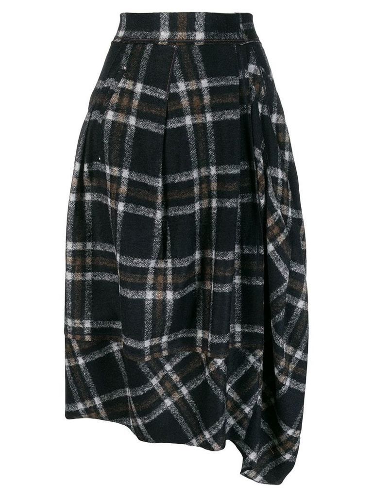 High by Claire Campbell plaid skirt - Blue