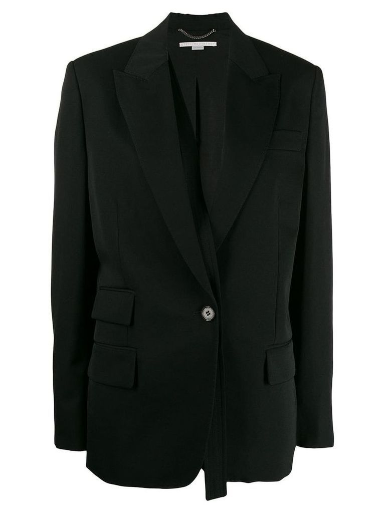 Stella McCartney strap detail blazer - Black