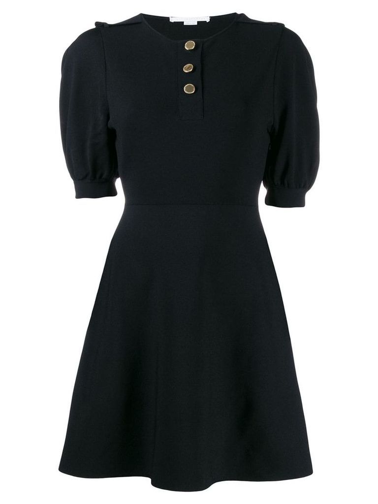 Stella McCartney Compact knit mini dress - Black