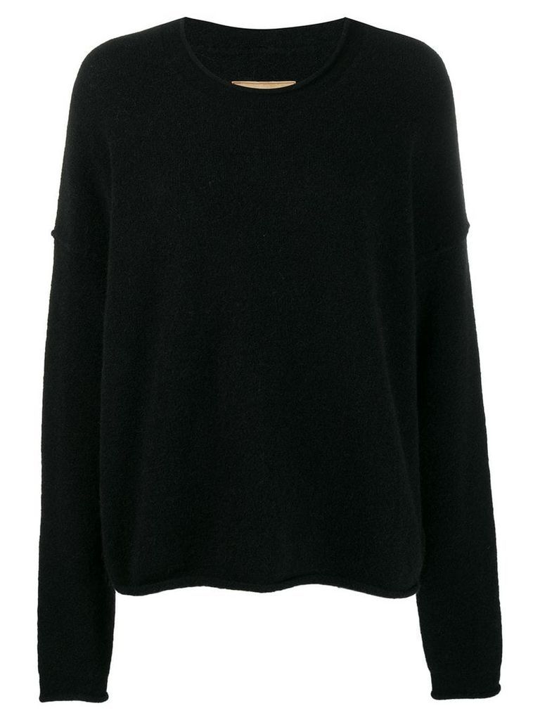 Uma Wang oversized knit sweater - Black