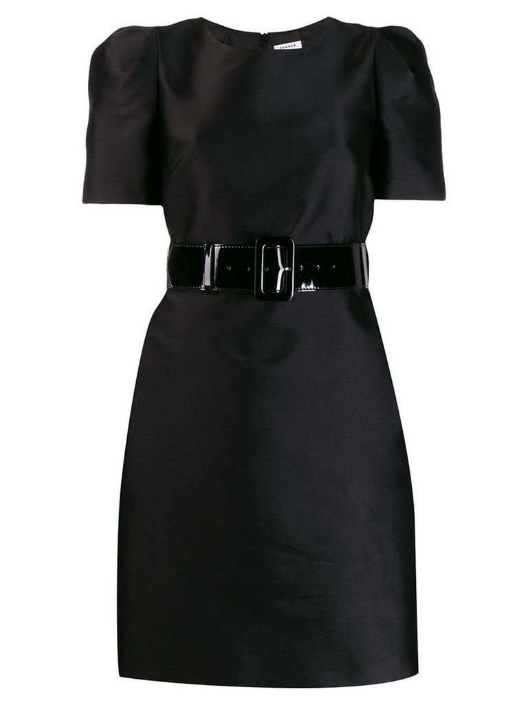 P.A.R.O.S.H. belted mini dress - Black