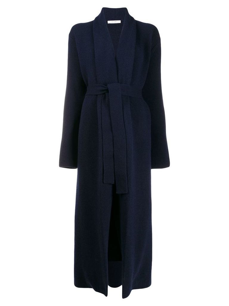 The Row Hera wool-blend coat - Blue