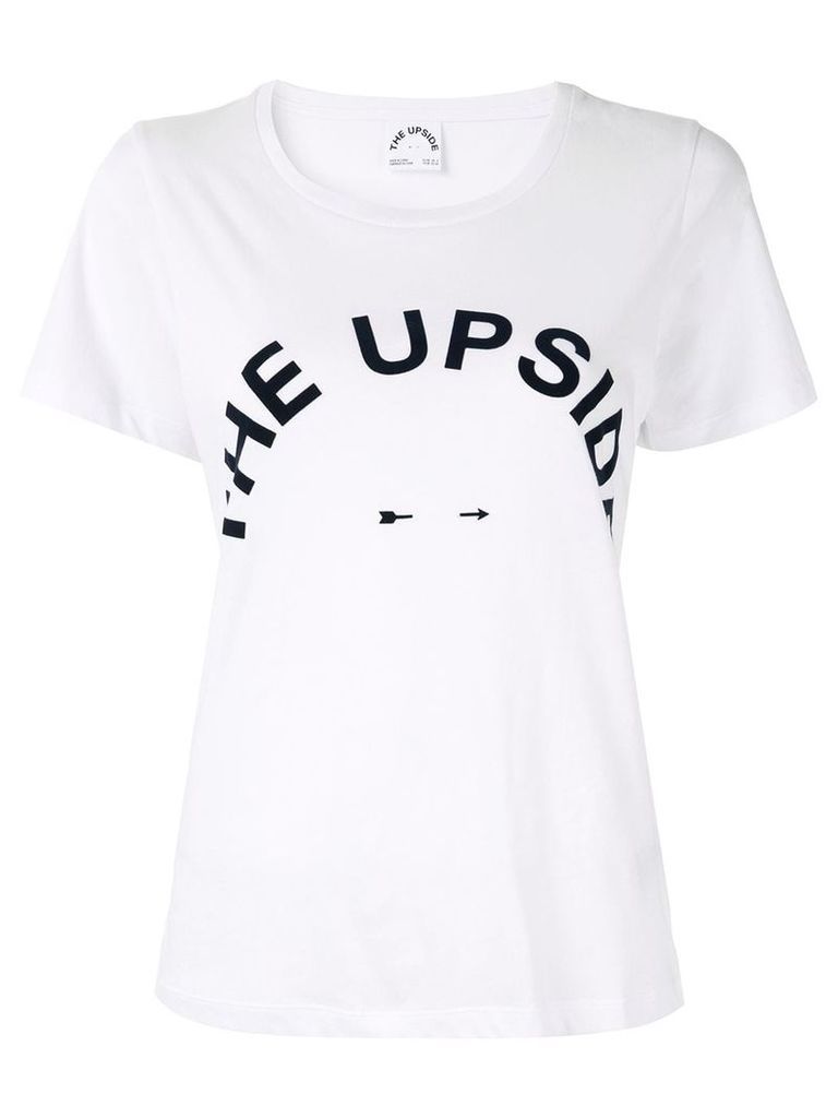 The Upside logo print T-shirt - White