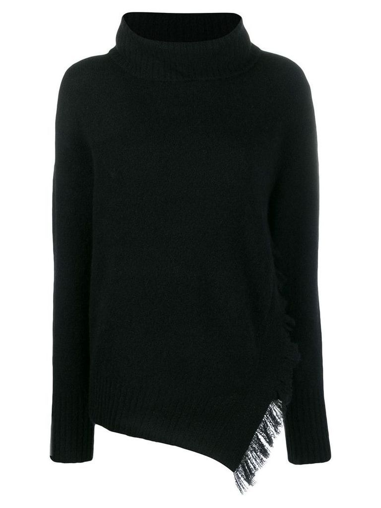 3.1 Phillip Lim knitted turtle neck jumper - Black