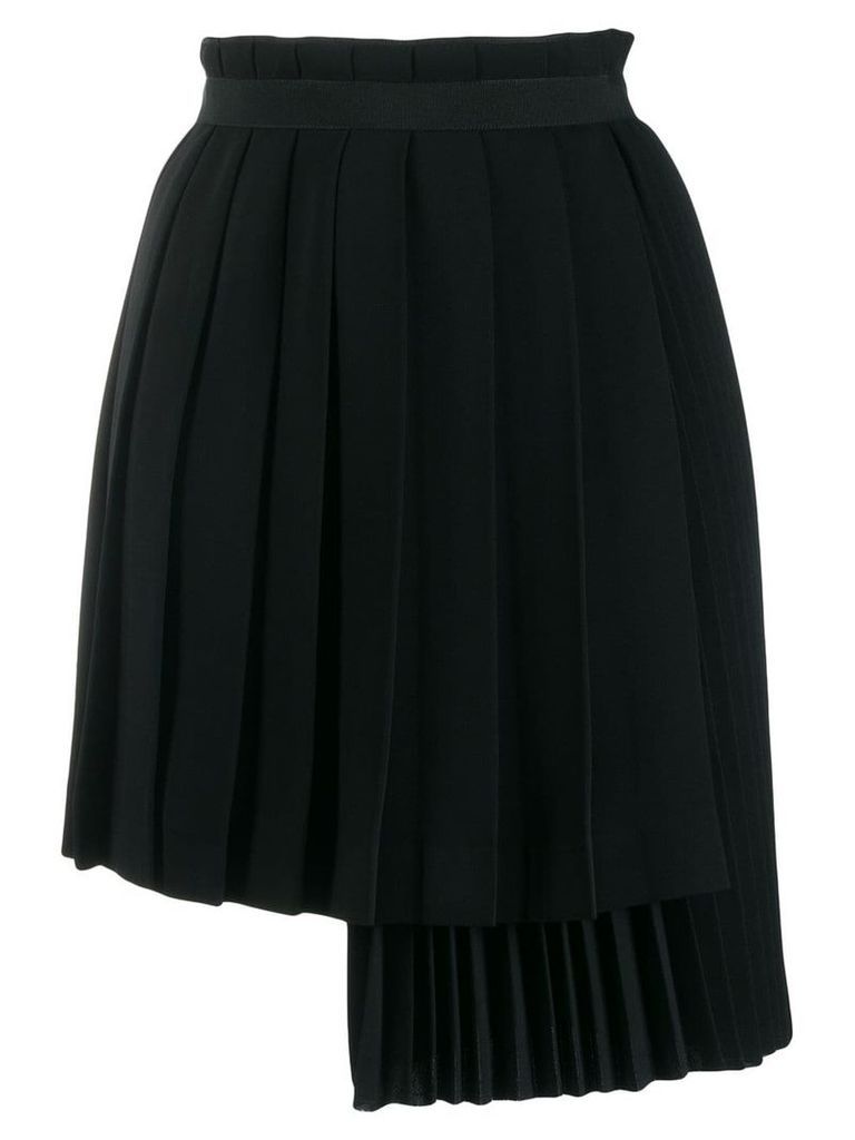 Ermanno Scervino wrap pleated skirt - Black