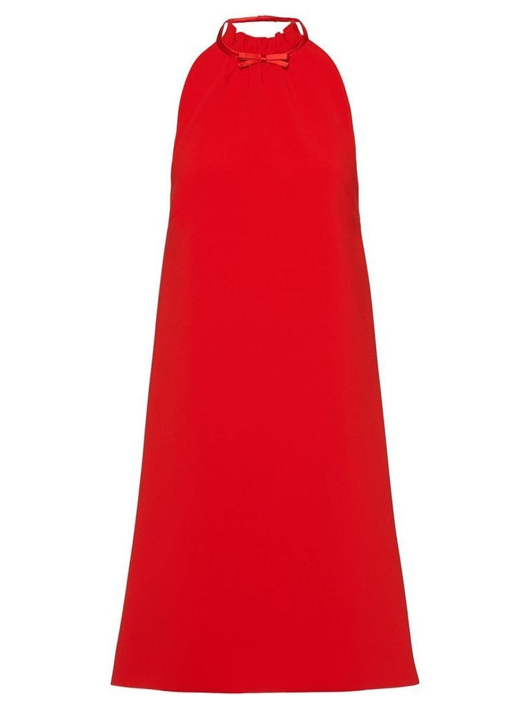 Miu Miu Faille Cady dress - Red