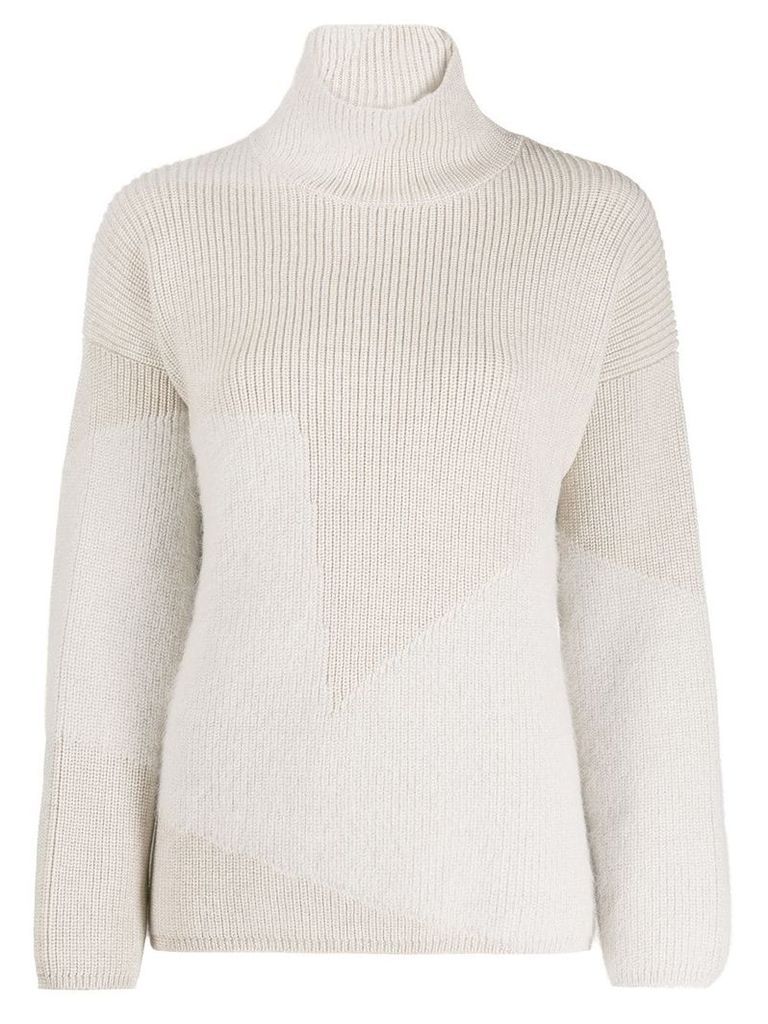 Lorena Antoniazzi turtle-neck sweater - NEUTRALS