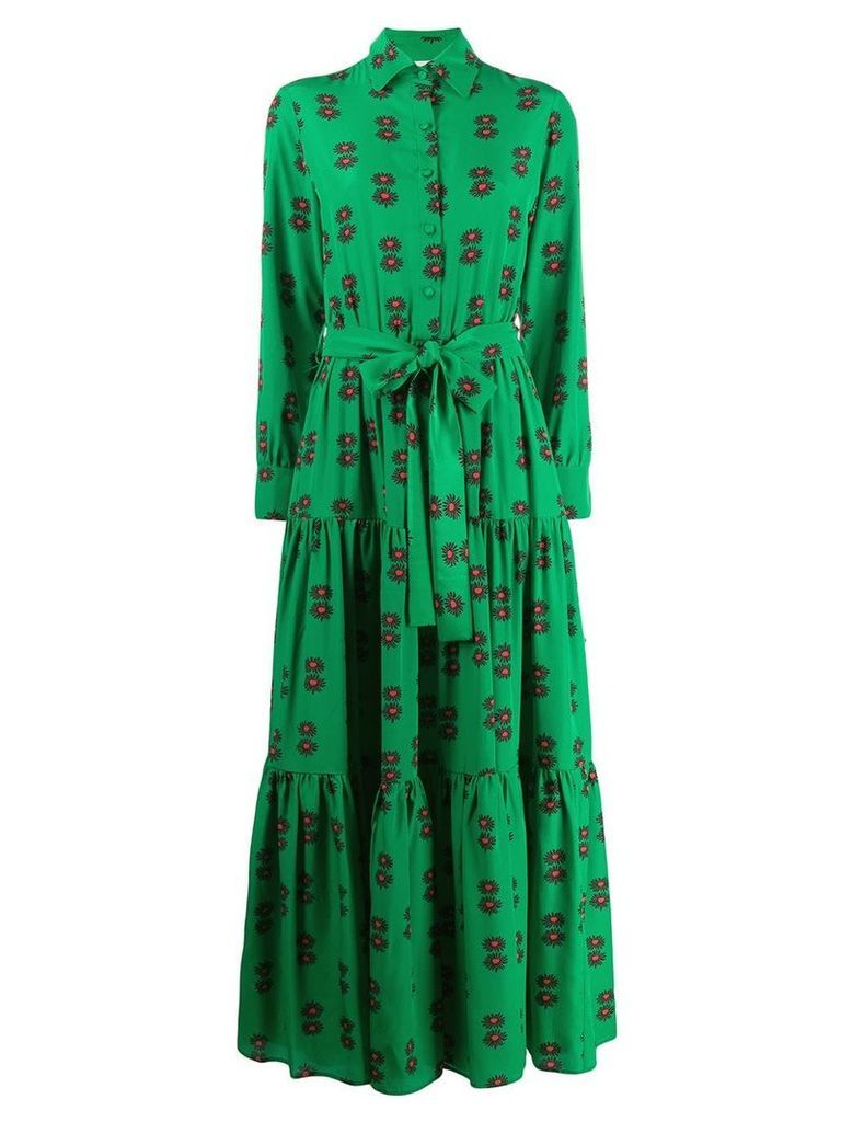 La Doublej Bellini printed maxi dress - Green