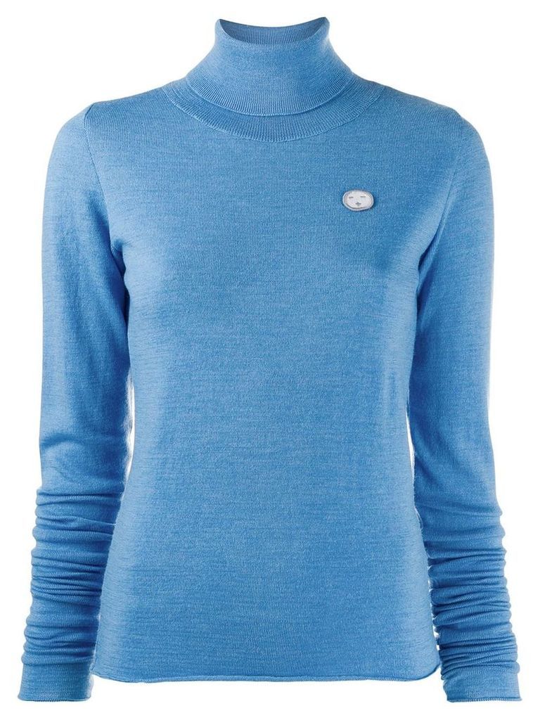 Société Anonyme turtleneck sweatshirt - Blue