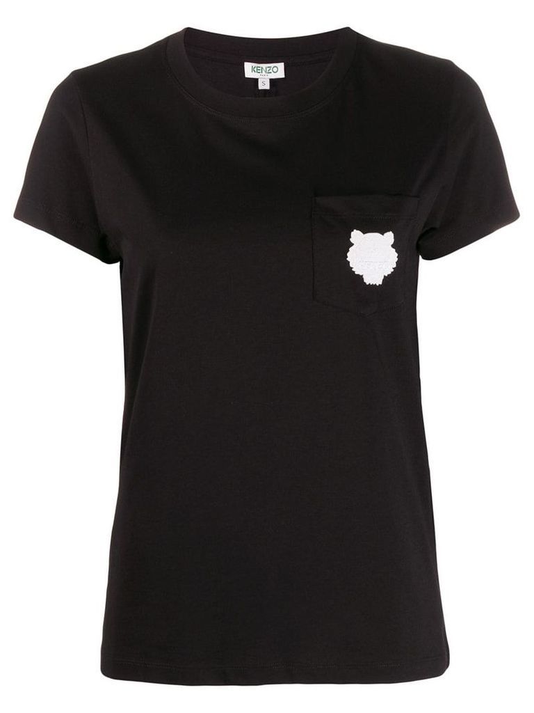 Kenzo tiger patch T-shirt - Black