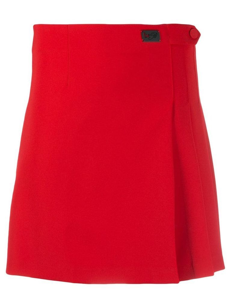 Blumarine pleated skirt - Red