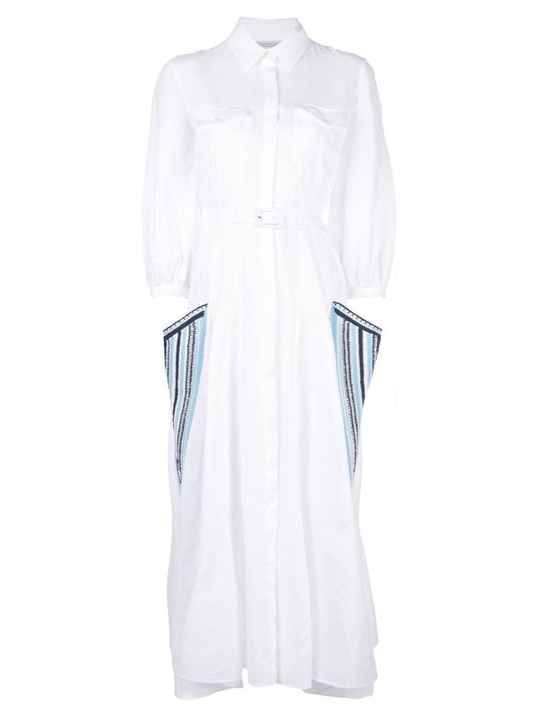 Gabriela Hearst shirt dress - White