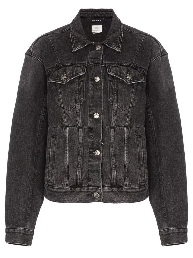 Ksubi x Kendall Jenner classic denim jacket - Black