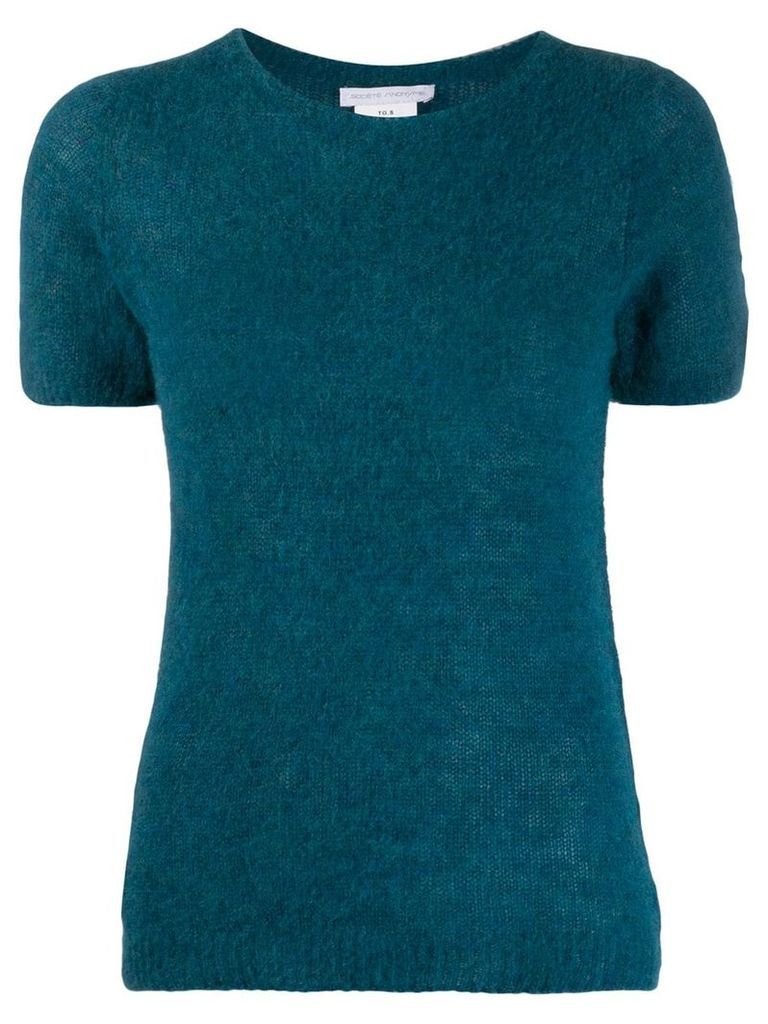 Société Anonyme knitted T-shirt - Blue