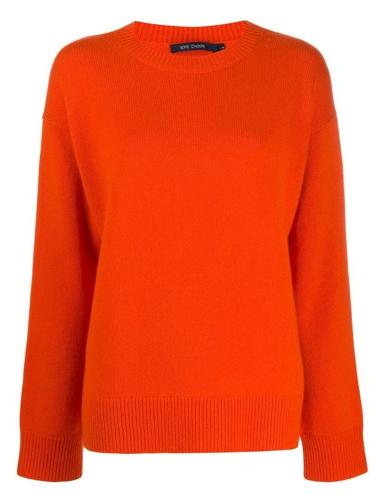 Sofie D'hoore Millay jumper - ORANGE