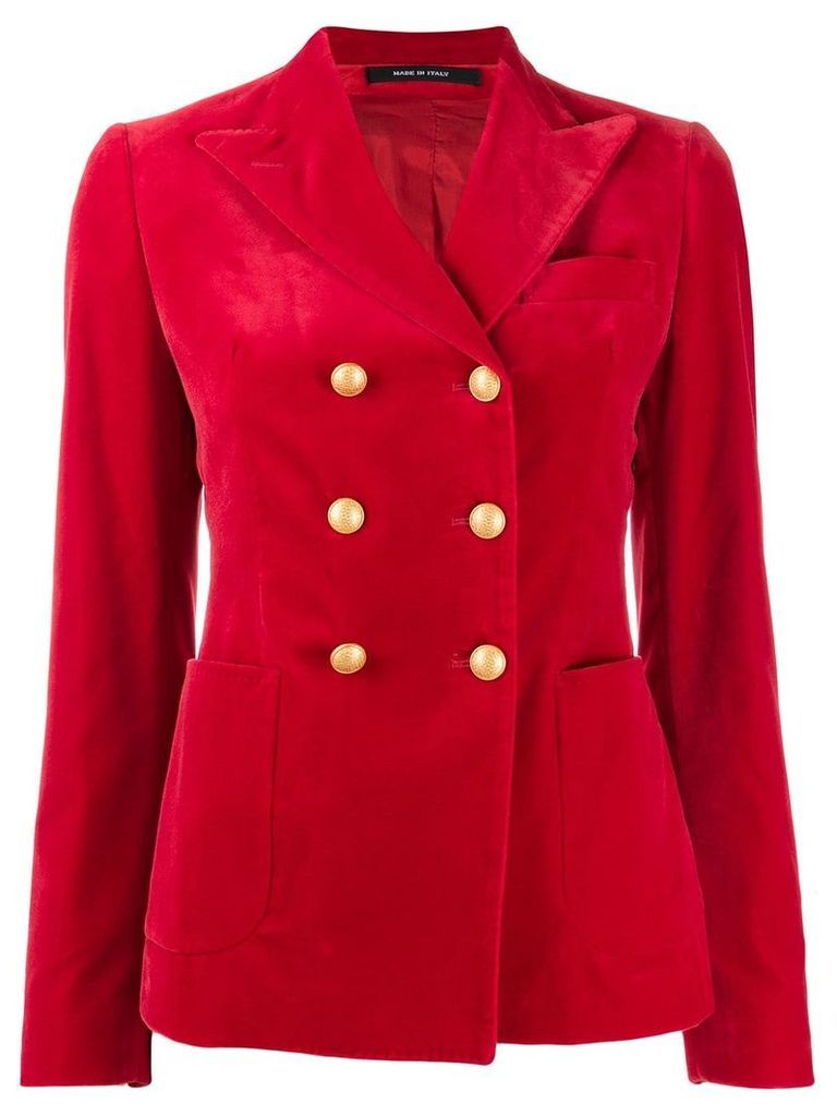 Tagliatore Janise double-breasted blazer - Red