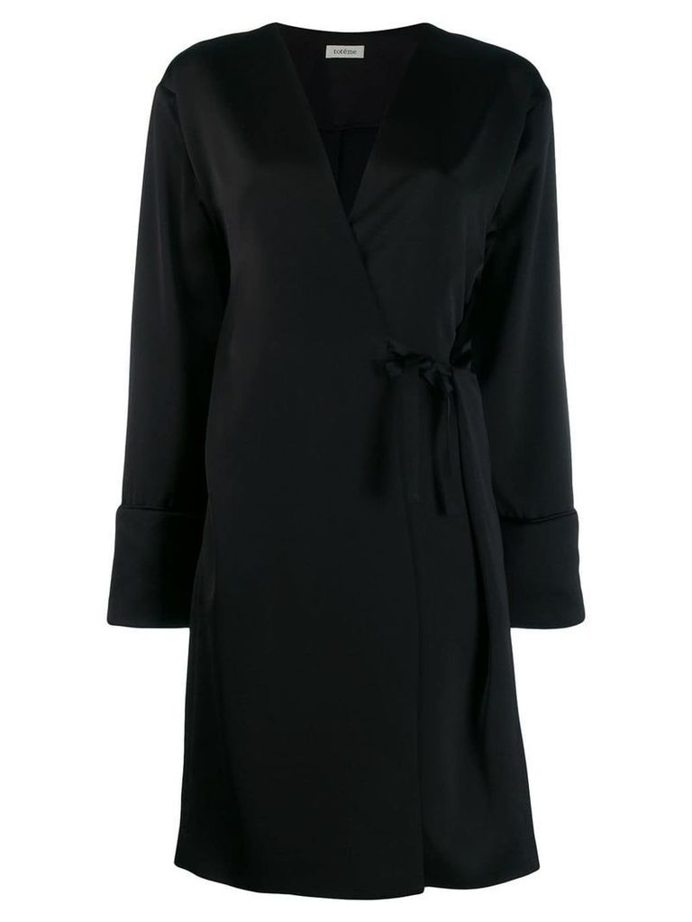 Toteme kimono dress - Black