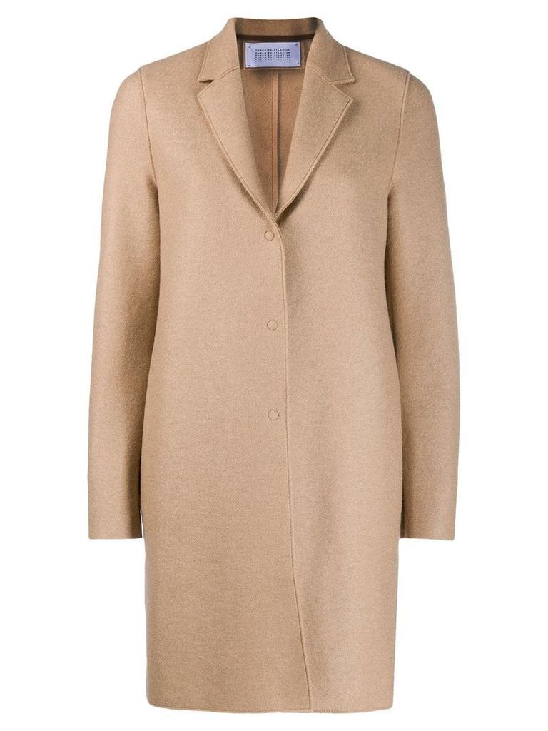 Harris Wharf London single-breasted coat - Neutrals