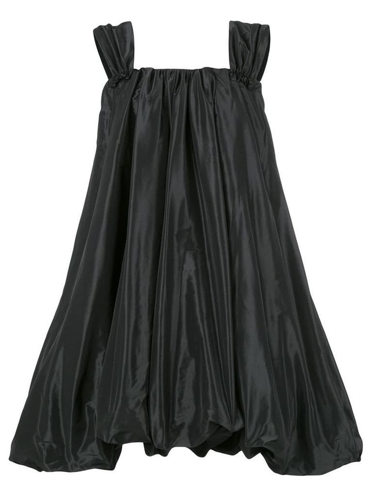 Simone Rocha oversized flared dress - Black