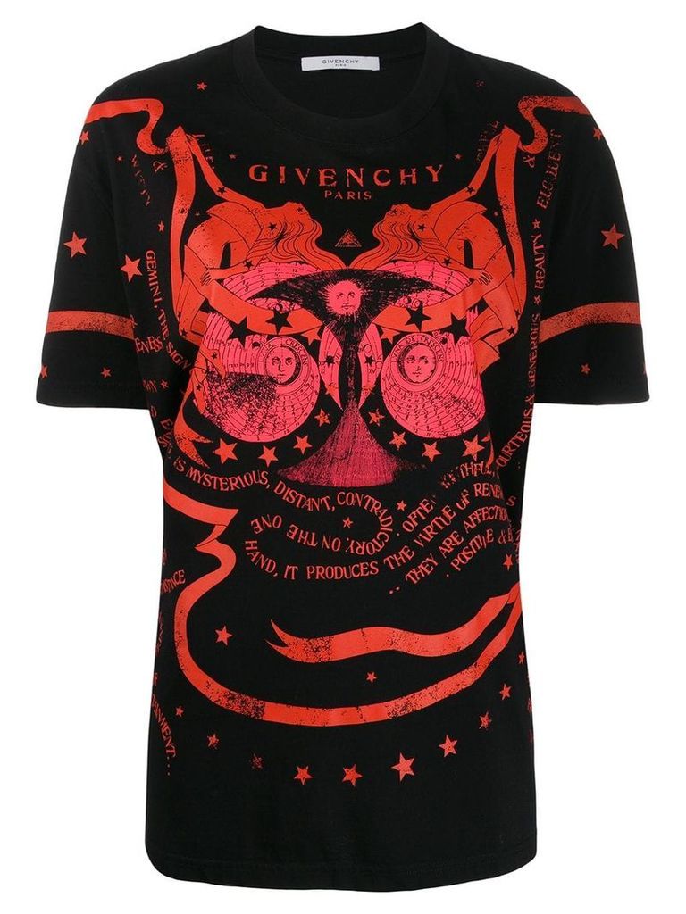 Givenchy Gemini printed T-shirt - Black
