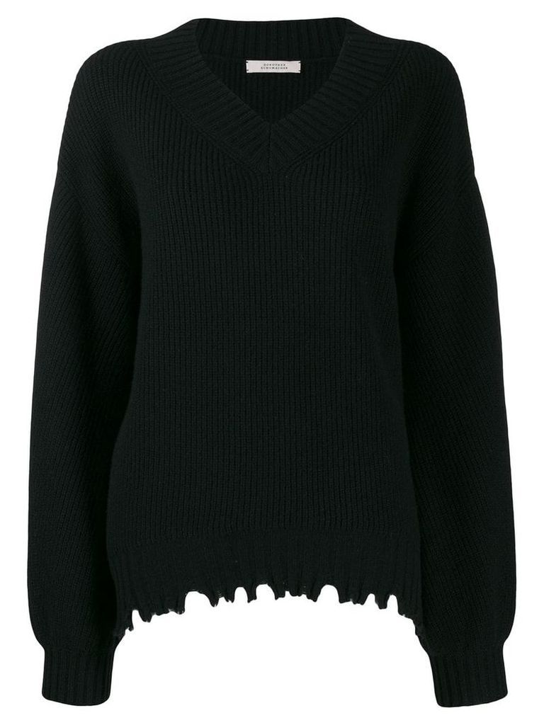 Dorothee Schumacher knitted wool jumper - Black