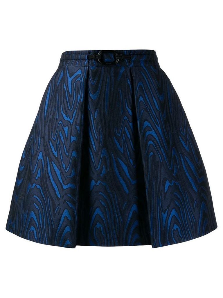 Kenzo full shaped mini skirt - Blue