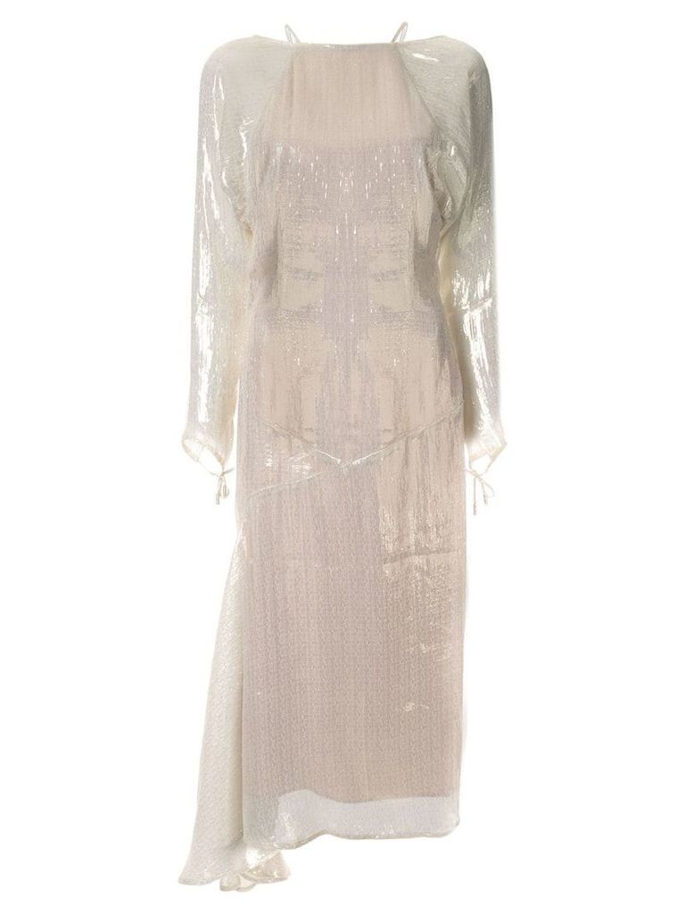 Alice McCall Champers lamé dress - GOLD