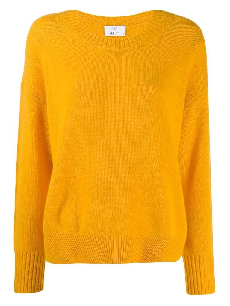 Allude lightweight sweatshirt - Yellow