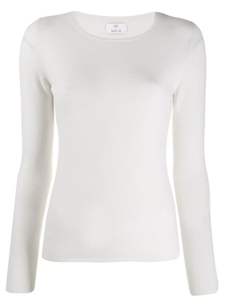 Allude lightweight sweatshirt - White